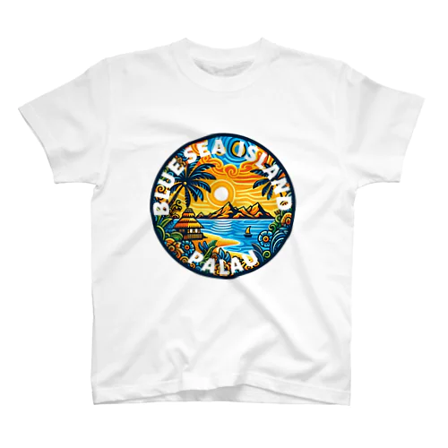 blue sea island palau スタンダードTシャツ