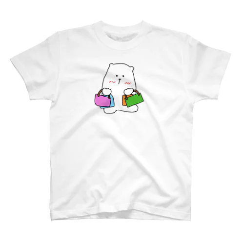 癒しのくまさん「さとしくん」 Regular Fit T-Shirt