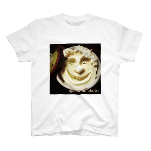 banana & milk / Smile Regular Fit T-Shirt