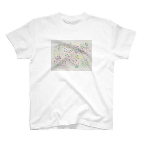 むらさきのお花畑 スタンダードTシャツ