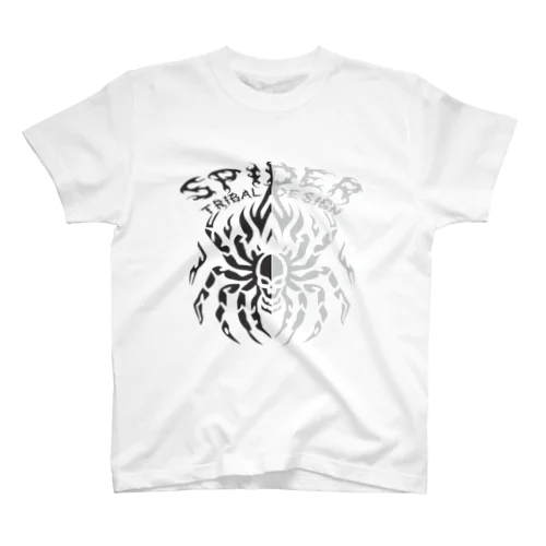 SPIDER TRIBAL BLK&WHT Regular Fit T-Shirt