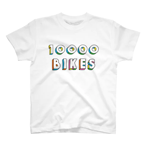 10000BIKES オリジナルTシャツ-シンプルロゴ- Regular Fit T-Shirt