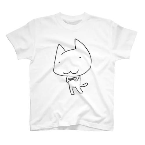 賢い猫 Regular Fit T-Shirt