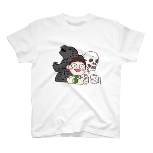 TAIGA LABOイラスト（ほっぺ赤） Regular Fit T-Shirt