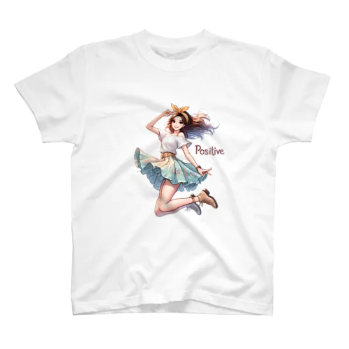 POSITIVE GIRL Regular Fit T-Shirt