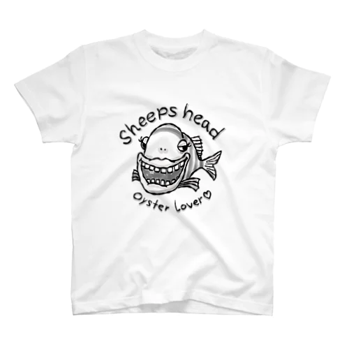 シープスヘッド　牡蠣好き♡ スタンダードTシャツ