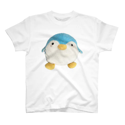 毛玉のペンギンぬいぐるみ Regular Fit T-Shirt