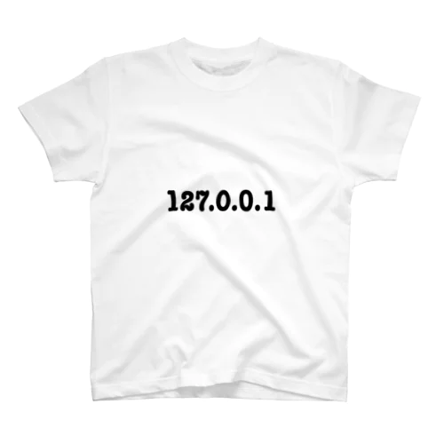 127.0.0.1 localhost スタンダードTシャツ