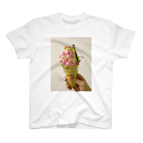 カマキリとおいりソフト🍦 スタンダードTシャツ