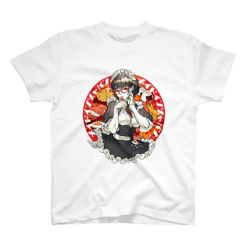 メイドのグルメ（撃墜マーク） スタンダードTシャツ