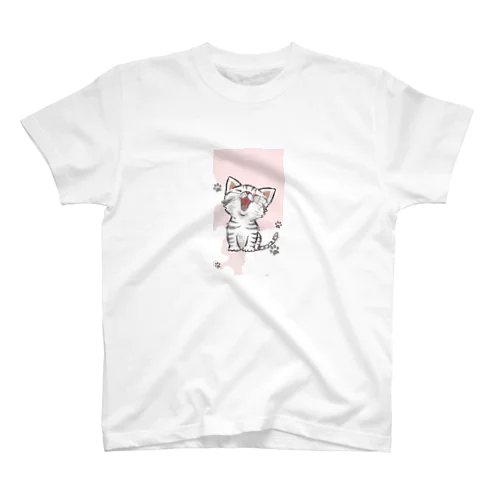 ネコちゃんバッグ Regular Fit T-Shirt