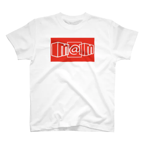 m@mmen ボックスロゴ Regular Fit T-Shirt