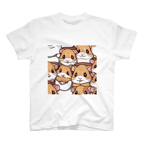 かわいいハムスター スタンダードTシャツ