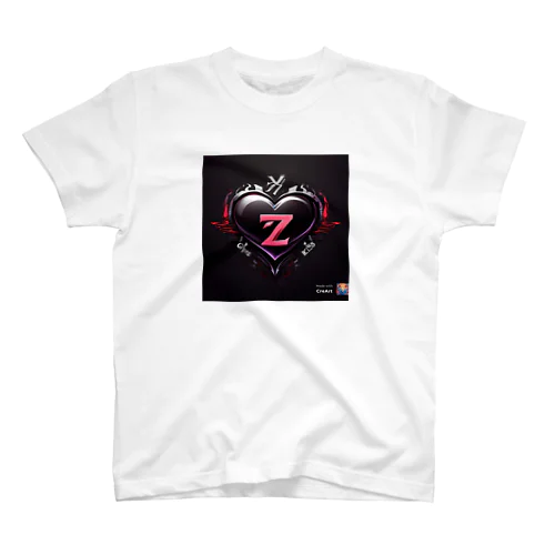 Black heart スタンダードTシャツ