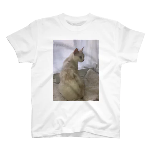 後ろ美猫MILU🐾 Regular Fit T-Shirt