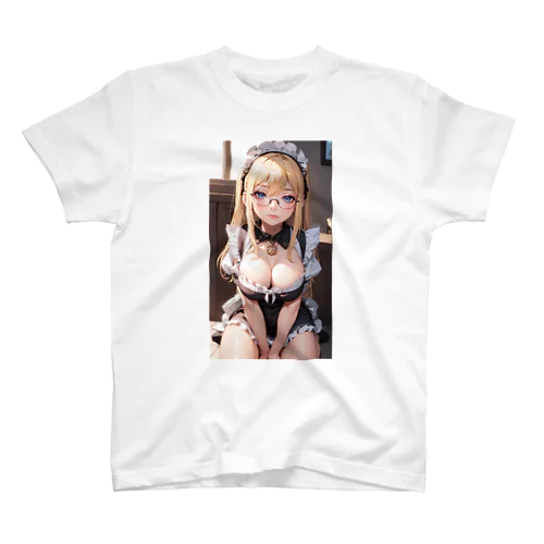 金髪美少女　七海ちゃんメイド Regular Fit T-Shirt