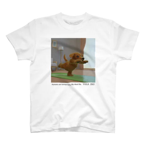 YOGA INU Tシャツ スタンダードTシャツ