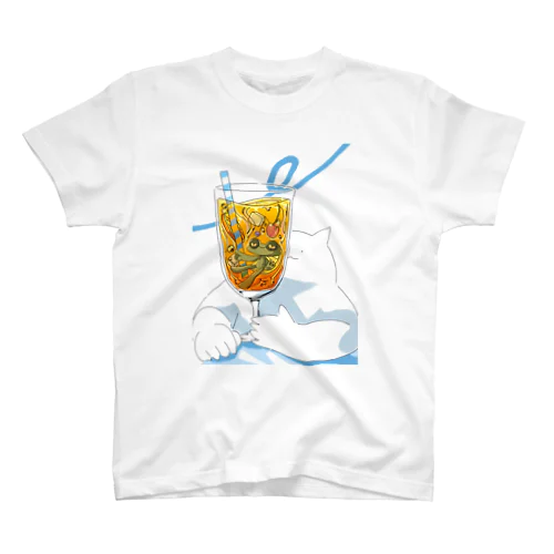 ロロねこ-ジュース- Regular Fit T-Shirt