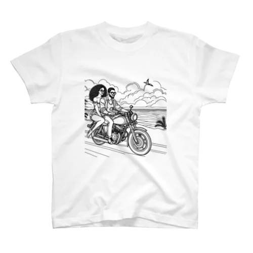 バイクでyou🩷と スタンダードTシャツ