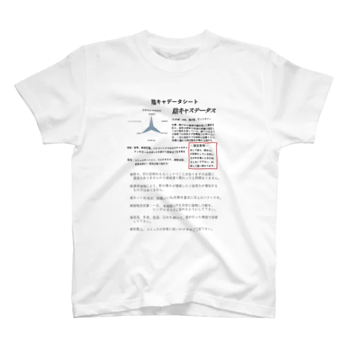 陰キャの為のTシャツ スタンダードTシャツ