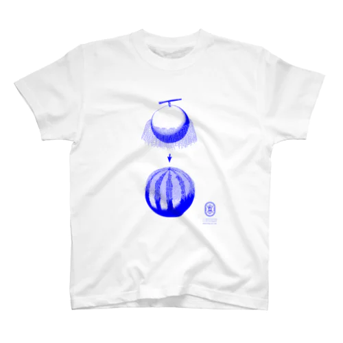 WRMD_01_Blue スタンダードTシャツ