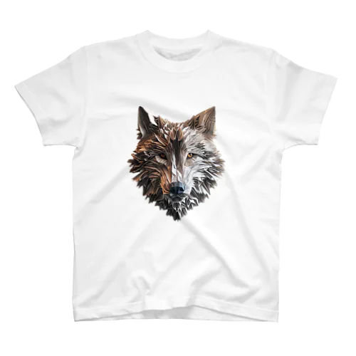 Wild wolf スタンダードTシャツ