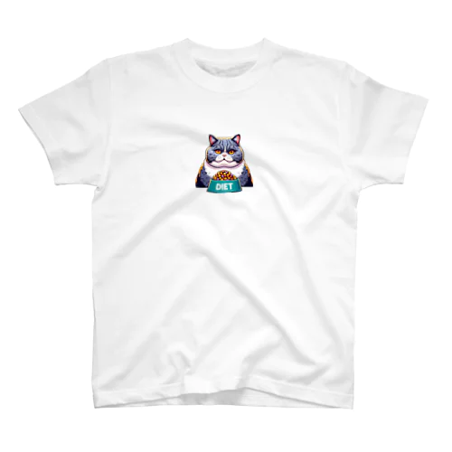 お腹が空いた猫 Regular Fit T-Shirt