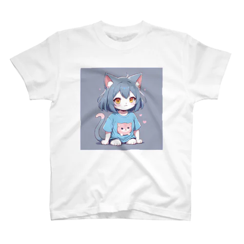 ゆるキャット　No.2 スタンダードTシャツ