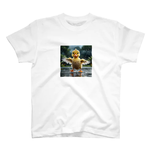 Raindrop Duckling ("レインドロップダックリング") Regular Fit T-Shirt