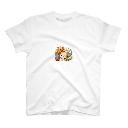 揚げ豆腐ちゃん Regular Fit T-Shirt