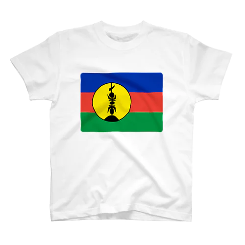 ニューカレドニアの国旗 スタンダードTシャツ