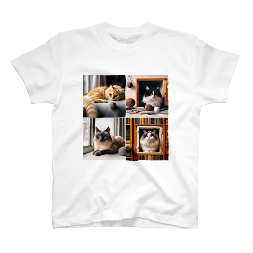 猫 スタンダードTシャツ