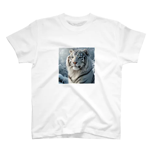 雪原の虎 スタンダードTシャツ
