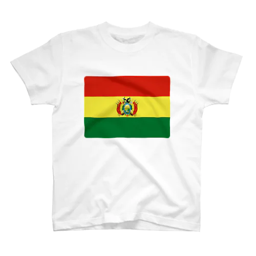 ボリビアの国旗 Regular Fit T-Shirt