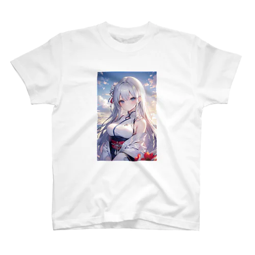 優しい巫女 Regular Fit T-Shirt