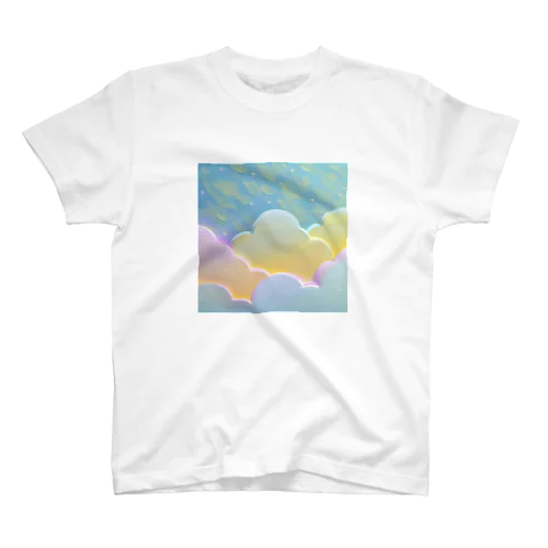 星空の下の夢の雲 Regular Fit T-Shirt