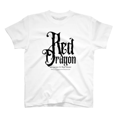 赤い龍 Red Dragon-1 Regular Fit T-Shirt