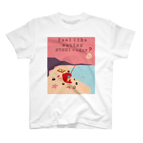 今日はお寿司！ スタンダードTシャツ