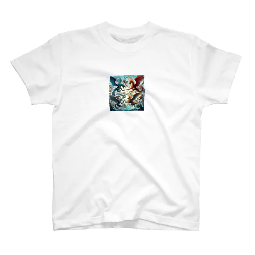 美しいドラゴン Regular Fit T-Shirt