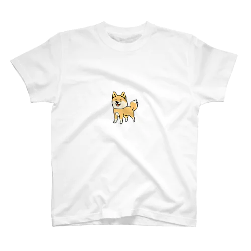 柴犬の「しば」 Regular Fit T-Shirt