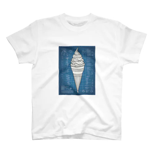 ソフトクリームの設計図 スタンダードTシャツ