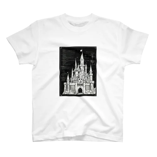 どこかのお城の設計図 Regular Fit T-Shirt