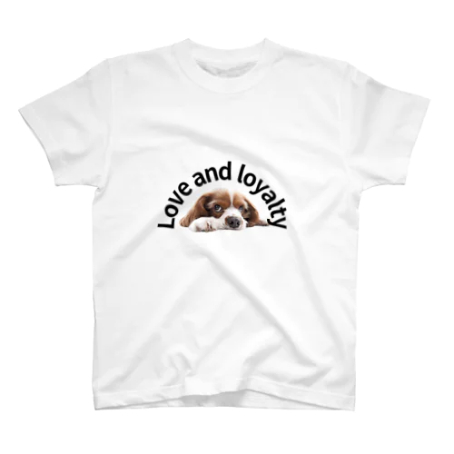 犬愛と忠誠 スタンダードTシャツ