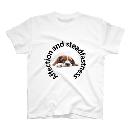 犬愛情と不動 スタンダードTシャツ