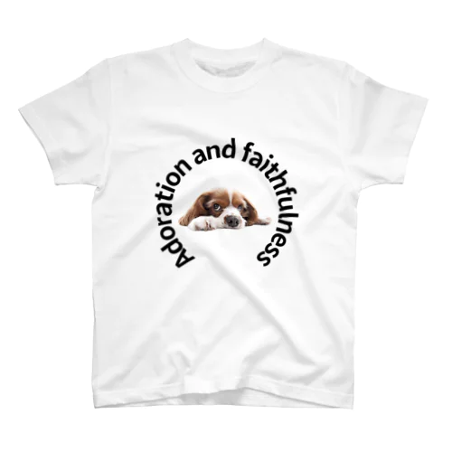 犬崇拝と忠誠心 Regular Fit T-Shirt