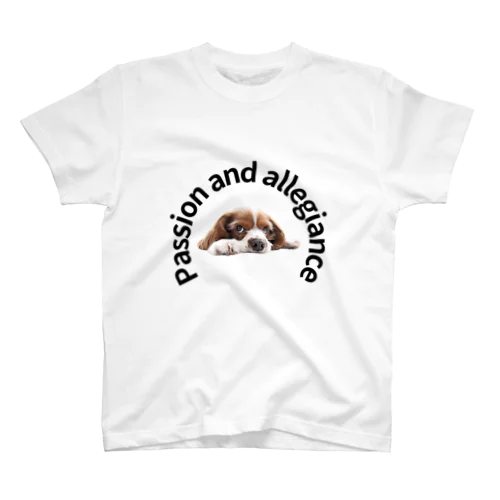 犬情熱と忠義 Regular Fit T-Shirt