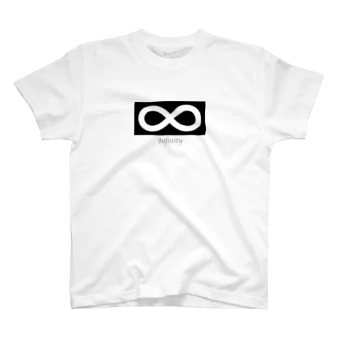 ∞/Black Regular Fit T-Shirt