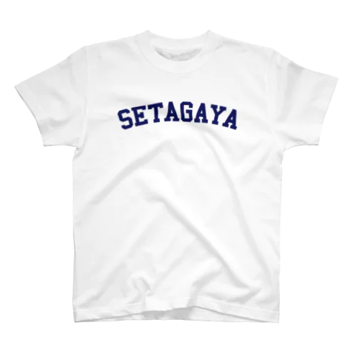 世田谷グッズ　ネイビーロゴ（setagaya item） Regular Fit T-Shirt