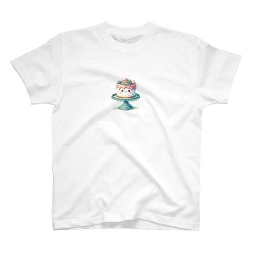 可愛いケーキちゃん Regular Fit T-Shirt