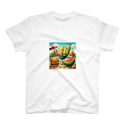 BBQイラスト スタンダードTシャツ